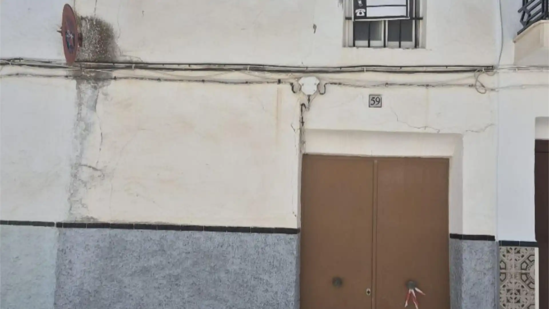 Vista exterior de Piso en venta en Gilena