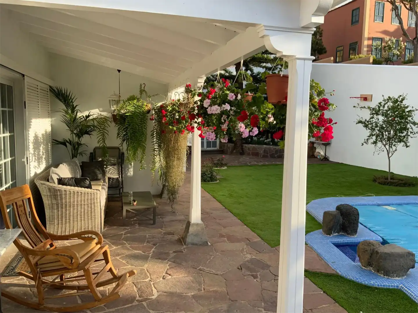 Casa o chalet de alquiler en Calle Cardón, 23, El Sauzal Terraza de Casa o chalet de alquiler en El Sauzal