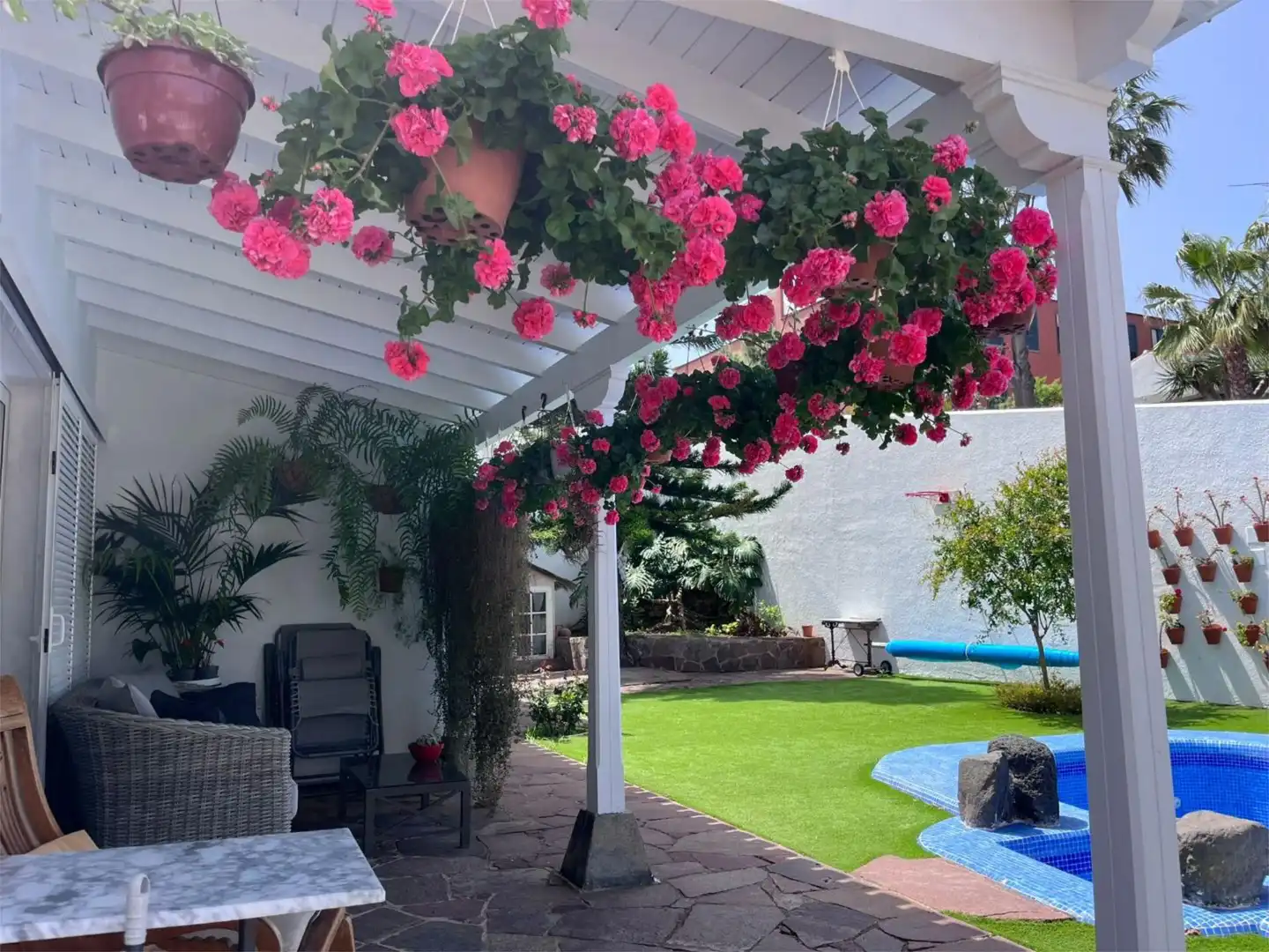 Casa o chalet de alquiler en Calle Cardón, 23, El Sauzal Terraza de Casa o chalet de alquiler en El Sauzal
