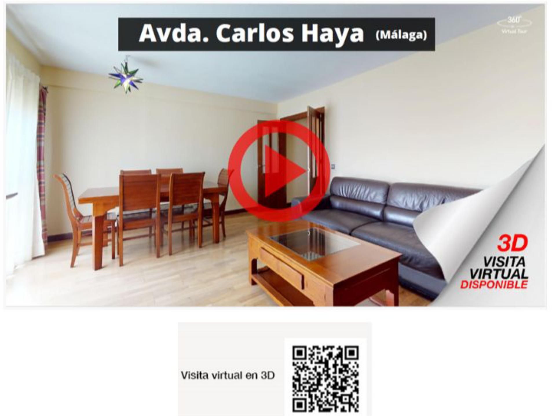 Sala d'estar de Pis en venda en Málaga Capital amb Aire condicionat
