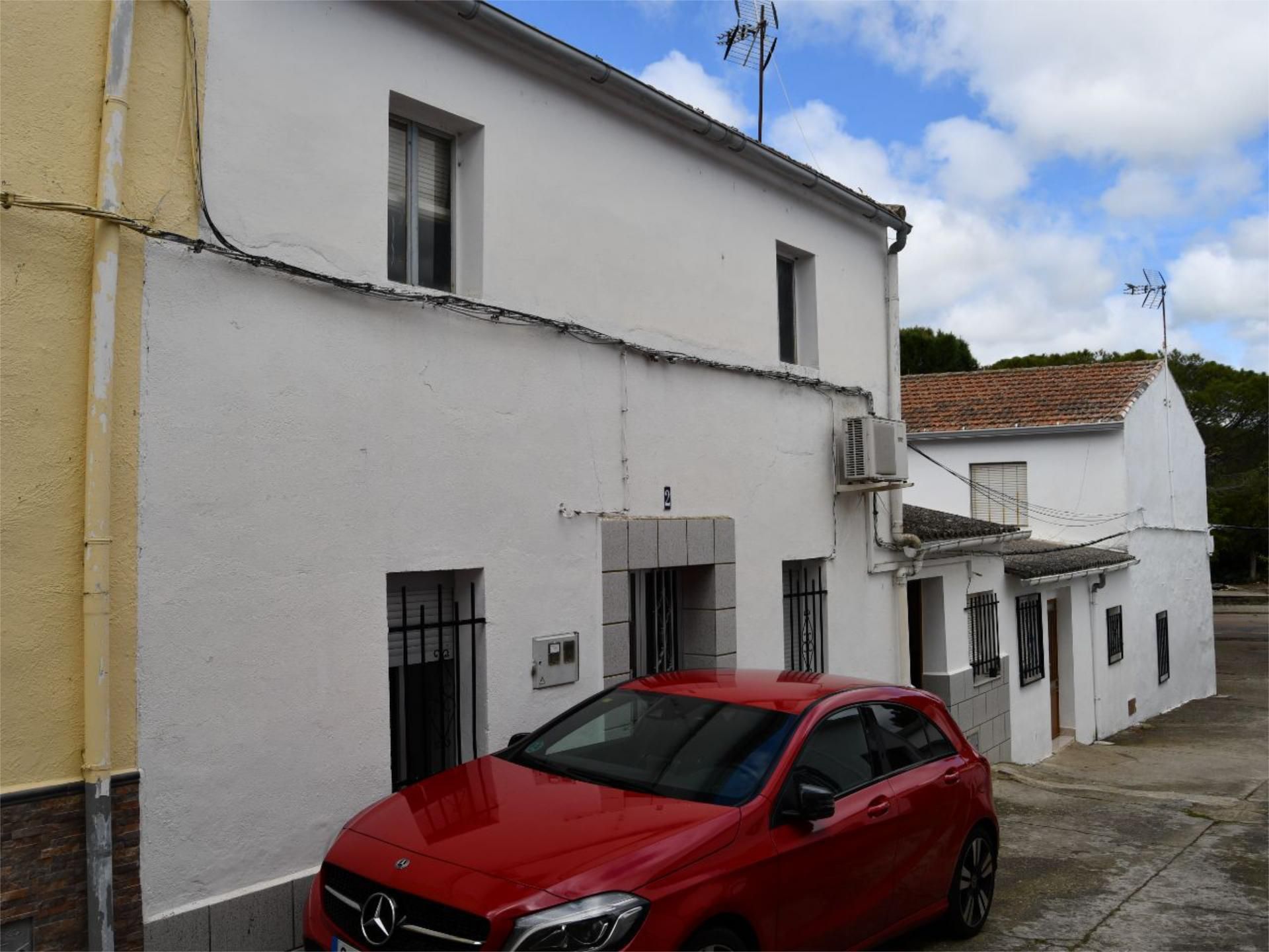 Exterior view of Flat for sale in Alcollarín  with Air Conditioner and Furnished