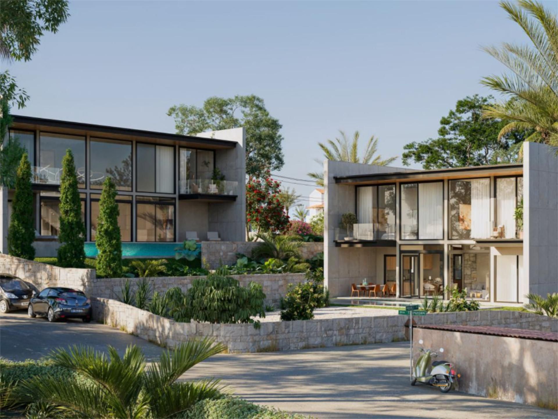 Vista exterior de Pis en venda en Calpe / Calp amb Aire condicionat, Calefacció i Jardí privat