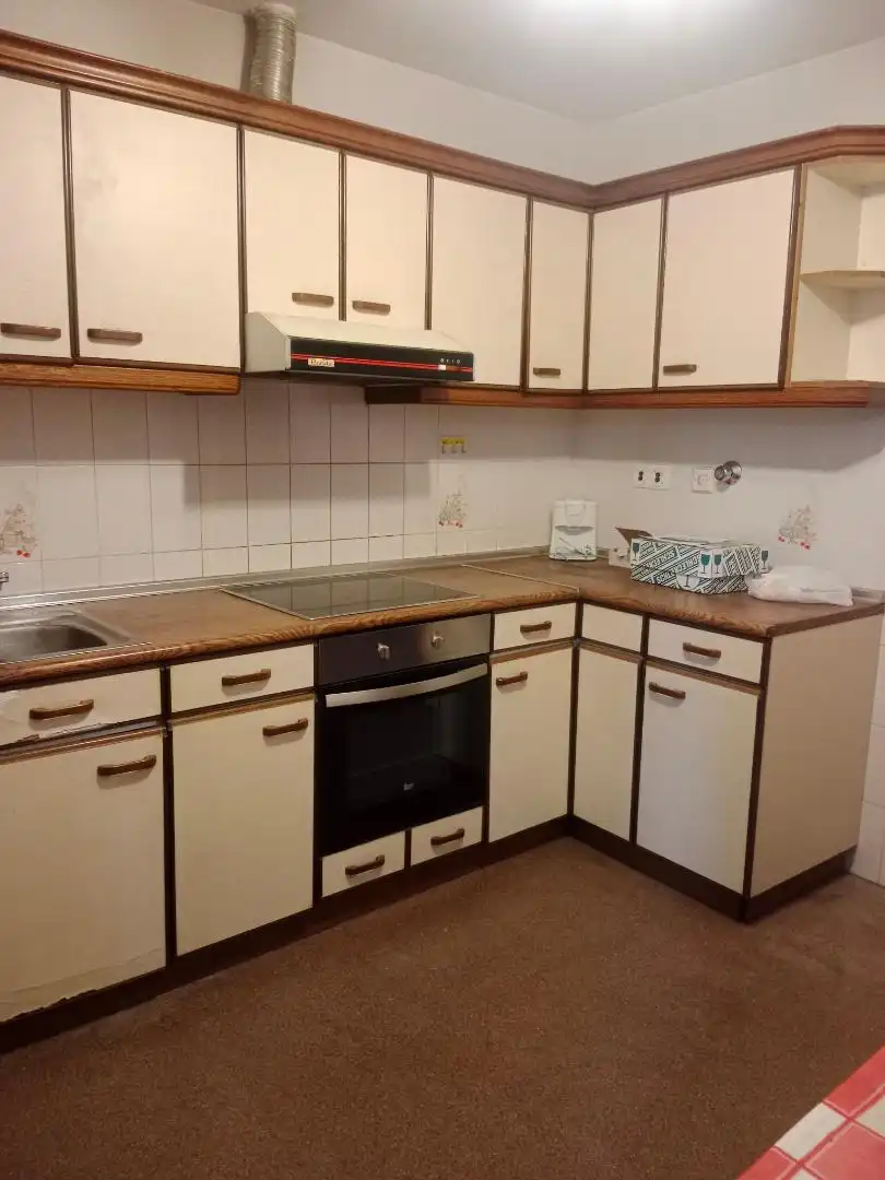 Kitchen of Flat for sale in La Almunia de Doña Godina   with Terrace, Storage room and Furnished