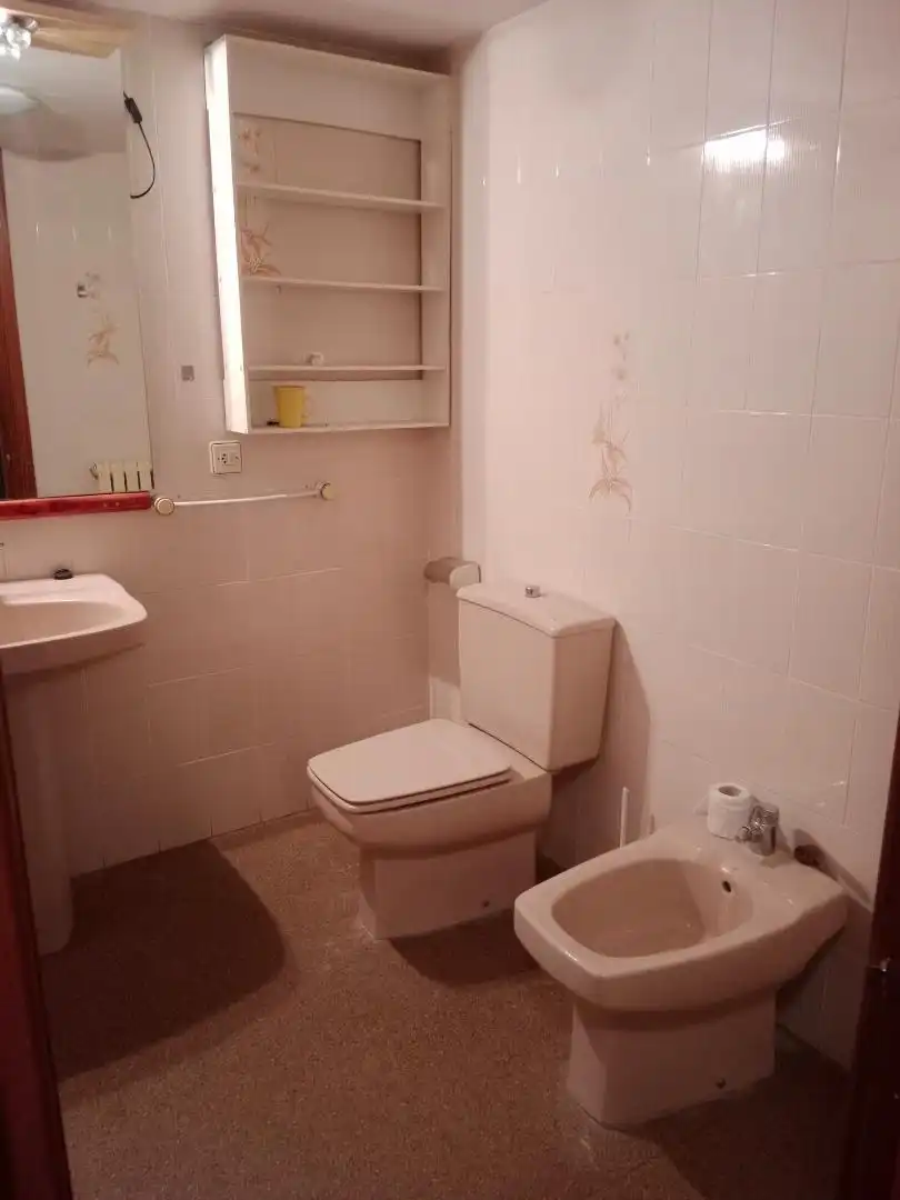 Bathroom of Flat for sale in La Almunia de Doña Godina   with Terrace, Storage room and Furnished