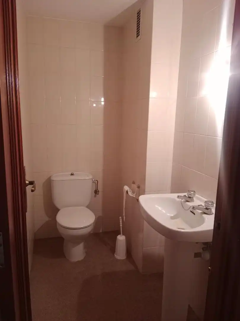 Bathroom of Flat for sale in La Almunia de Doña Godina   with Terrace, Storage room and Furnished