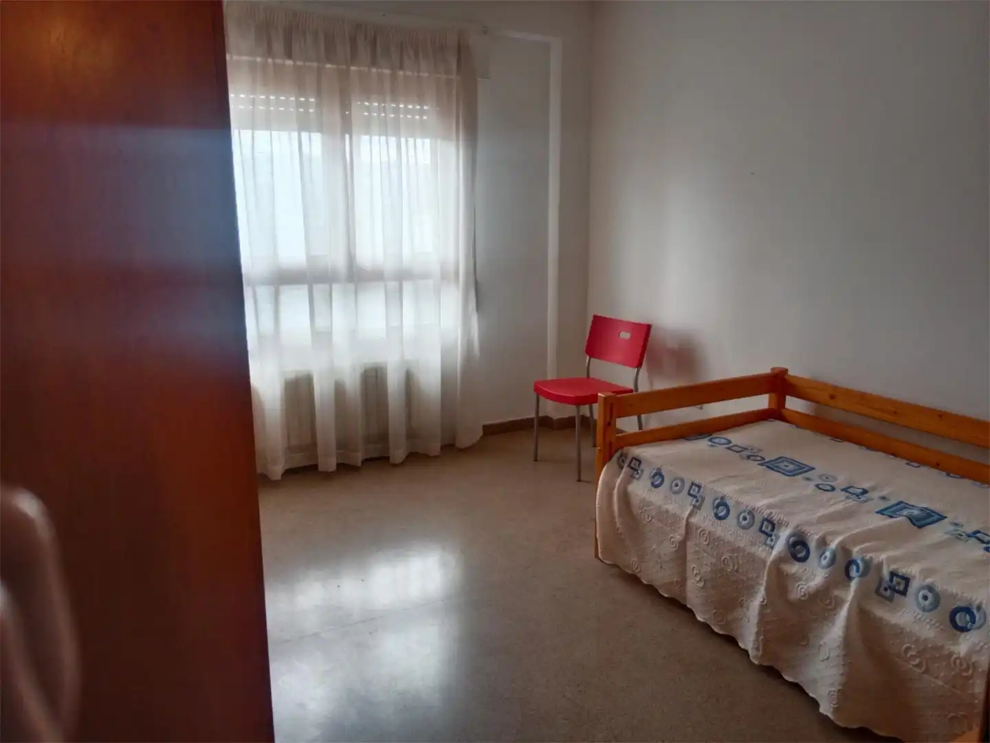 Bedroom of Flat for sale in La Almunia de Doña Godina   with Terrace, Storage room and Furnished