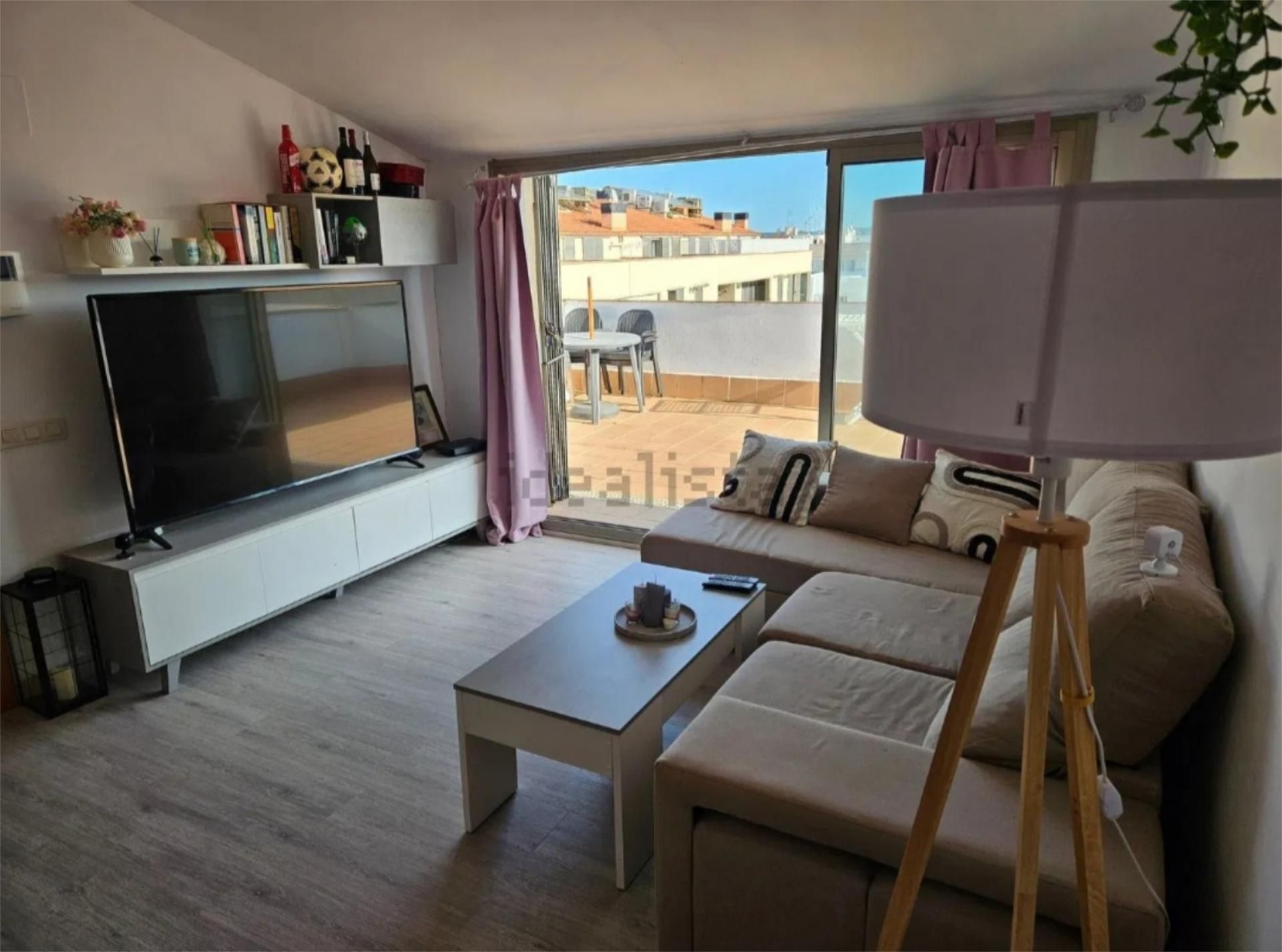 Sala d'estar de Àtic en venda en Ciutadella de Menorca amb Terrassa i Balcó