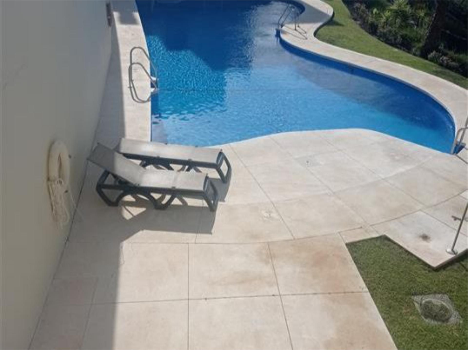 Swimming pool of Flat for sale in Estepona  with Air Conditioner, Heating and Private garden