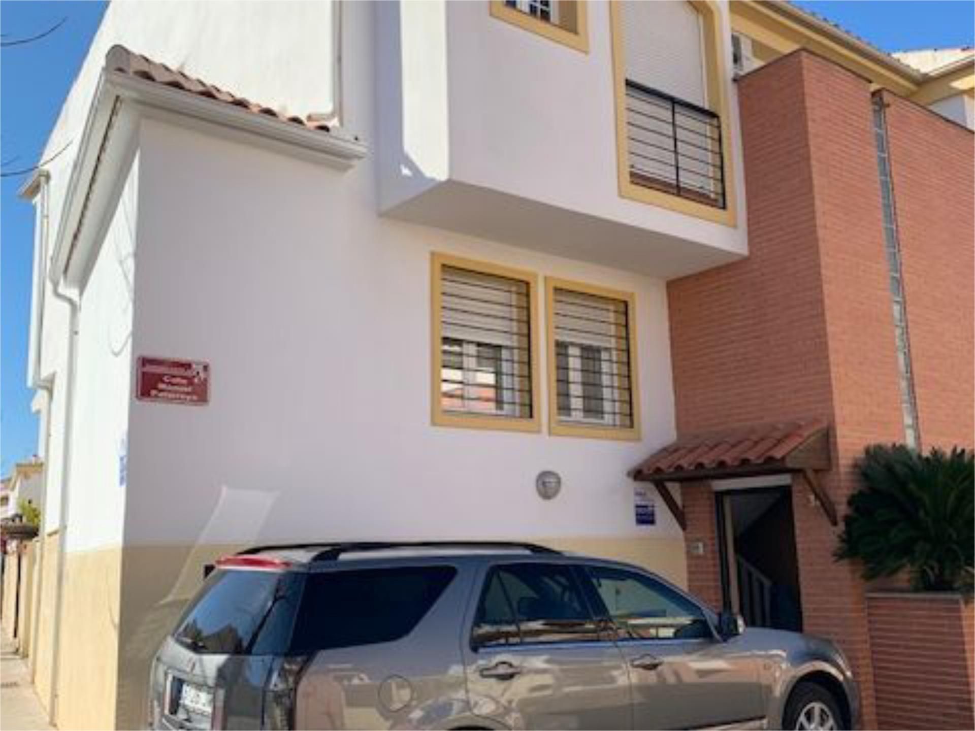 Flat for sale in San Miguel Exterior view of Flat for sale in Armilla  with Air Conditioner