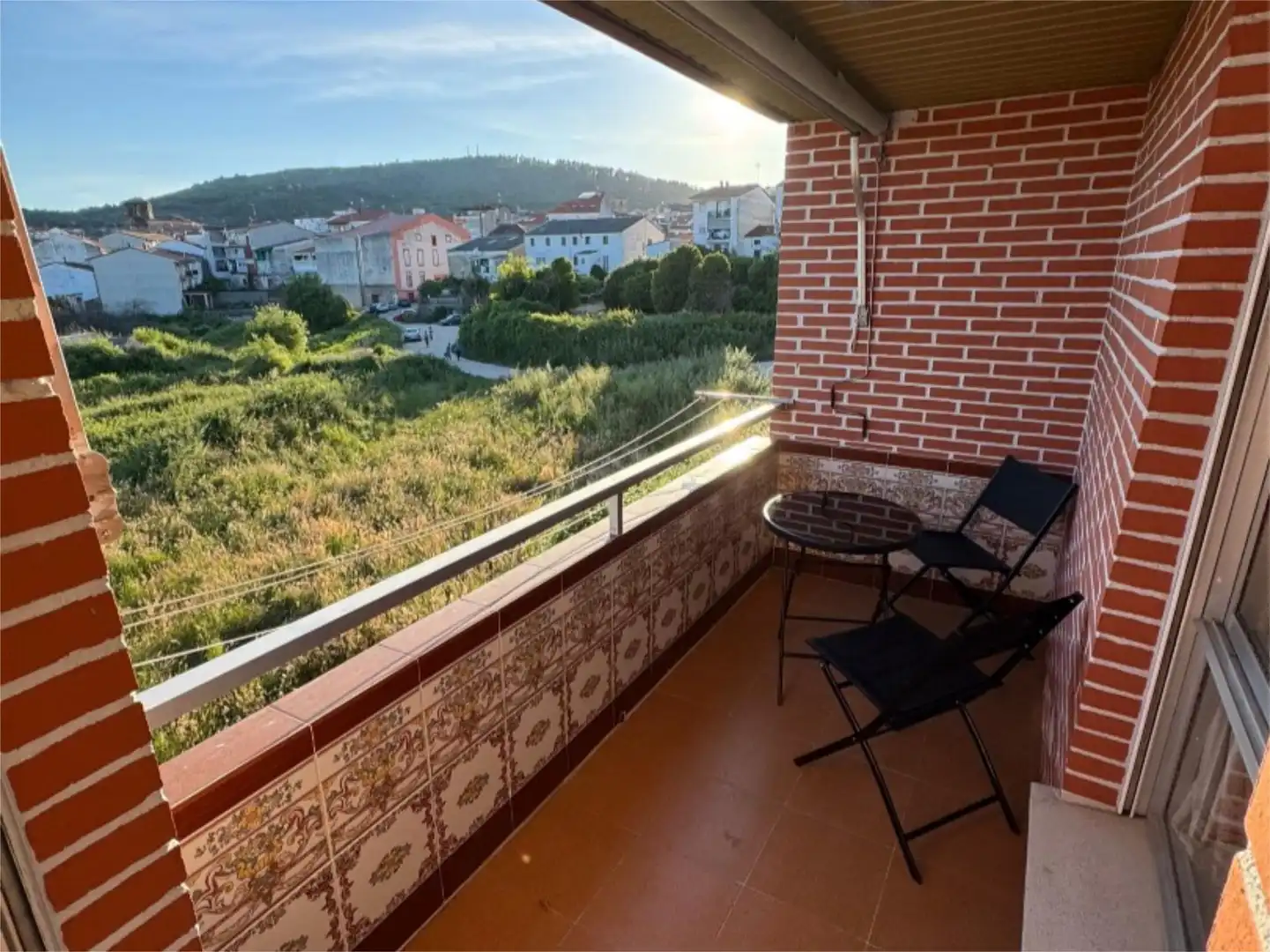 Terrasse von Wohnung zur Miete in Jaraíz de la Vera mit Klimaanlage, Terrasse und Möbliert