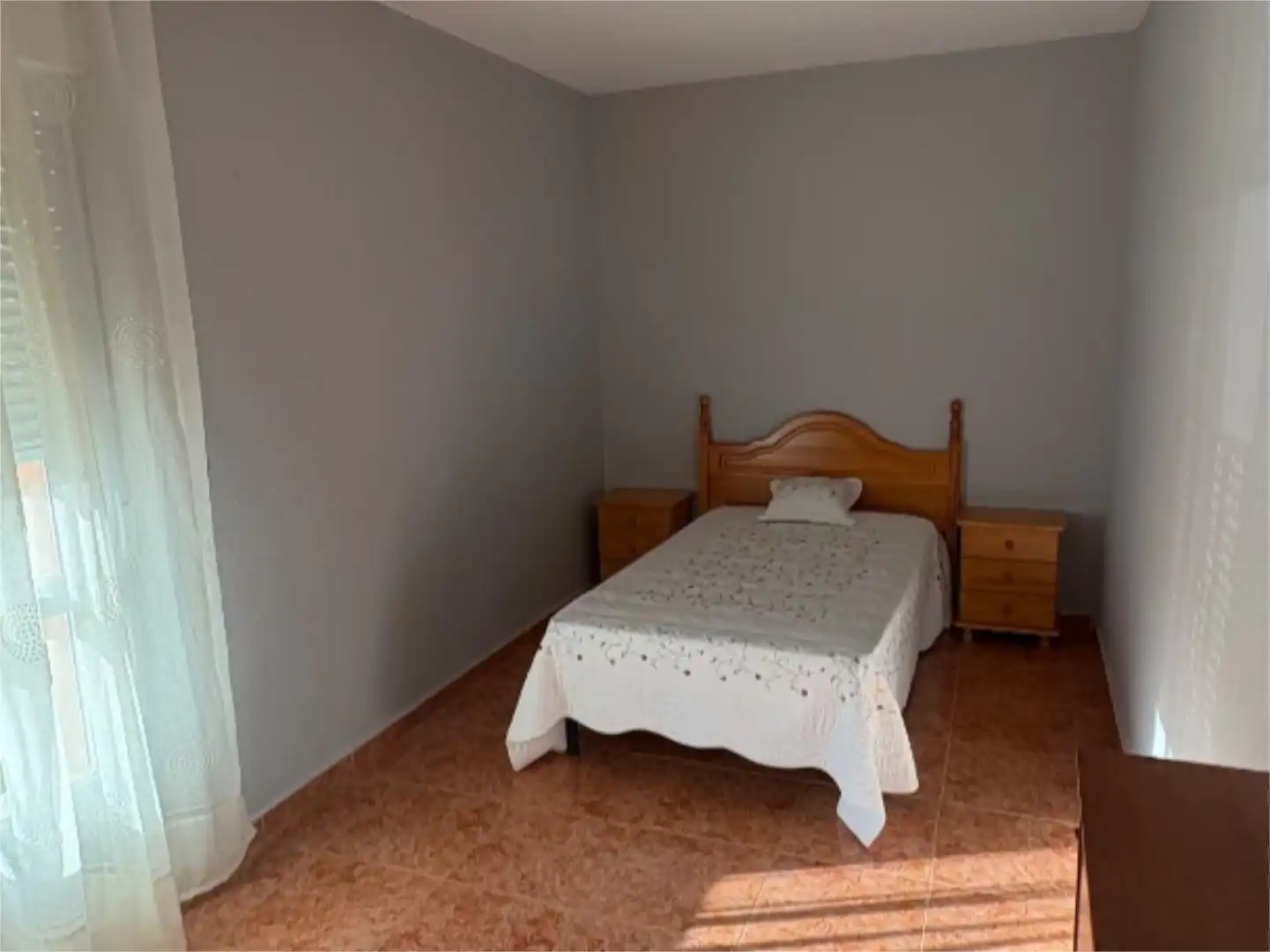 Schlafzimmer von Wohnung zur Miete in Jaraíz de la Vera mit Klimaanlage, Terrasse und Möbliert
