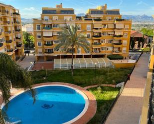 Swimming pool of Flat for sale in Aspe
