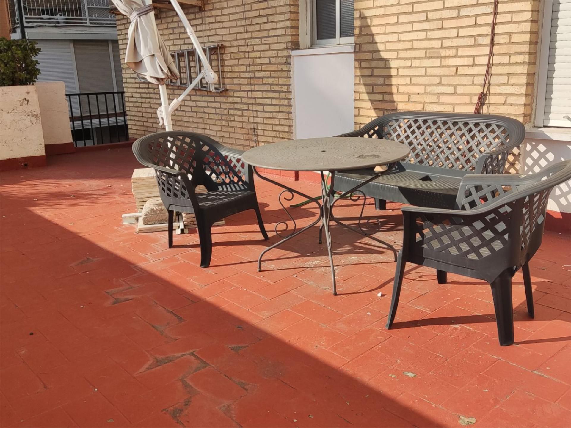Terrace of Flat for sale in  Sevilla Capital  with Air Conditioner, Heating and Terrace