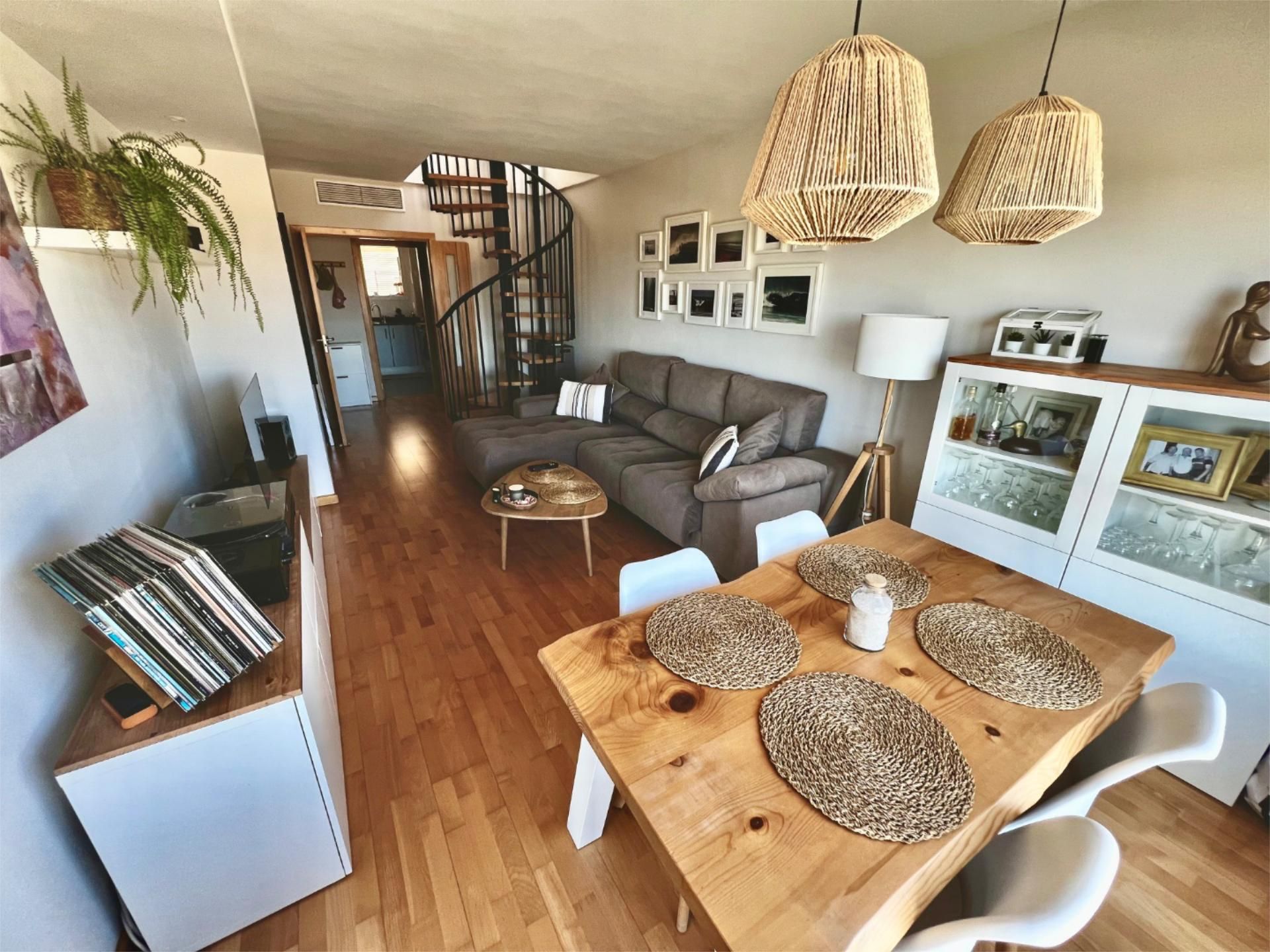 Living room of Attic for sale in  Palma de Mallorca  with Air Conditioner, Terrace and Swimming Pool