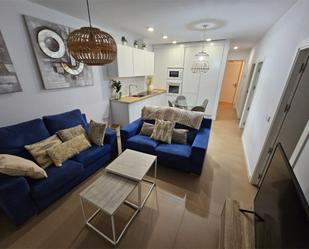 Sala d'estar de Pis de lloguer en  Sevilla Capital amb Aire condicionat, Calefacció i Terrassa