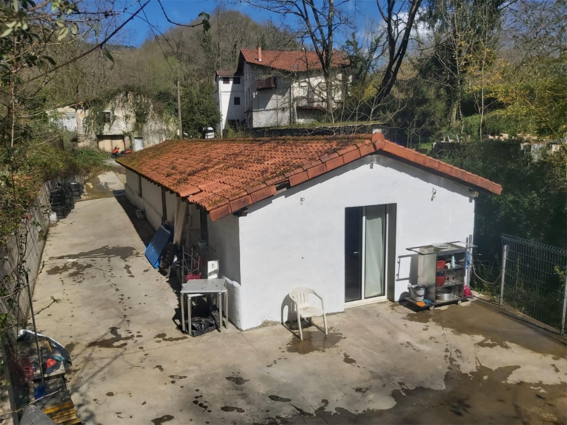 Exterior view of Country house for sale in Usurbil  with Private garden and Terrace