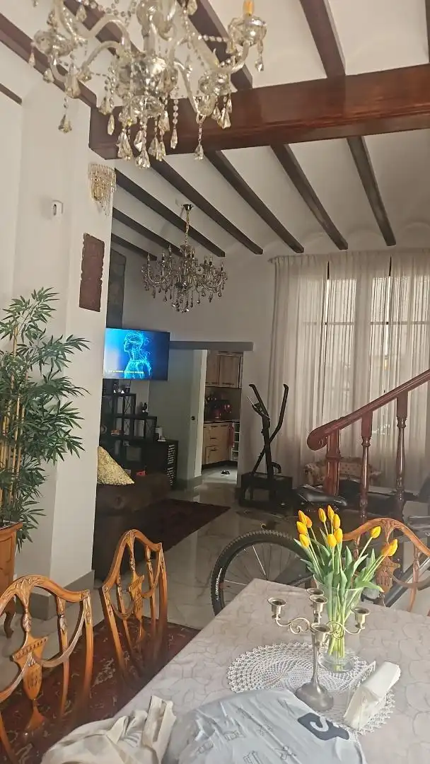Casa adosada en venta en Carrer de Francesc Tarín, 11, Beniarjó Sala de estar de Casa adosada en venta en Beniarjó con Aire acondicionado y Terraza