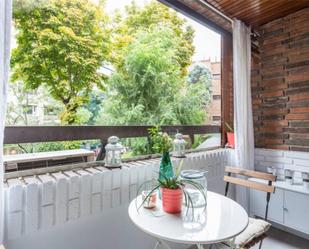 Balcony of Flat to rent in  Madrid Capital  with Air Conditioner, Heating and Terrace