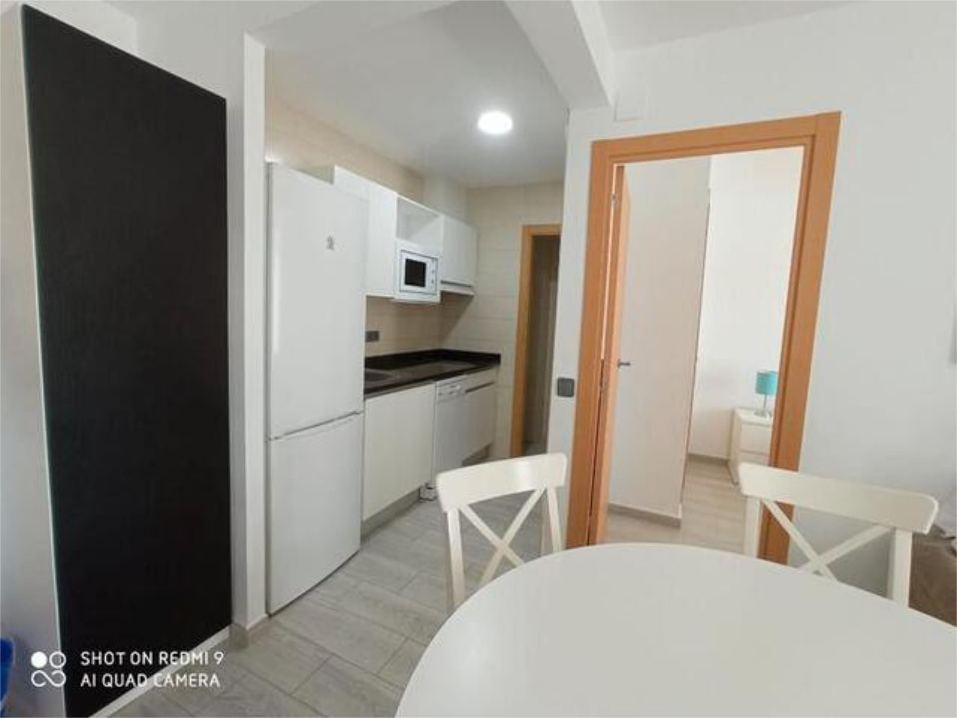 Cuina de Apartament de lloguer en Alcalà de Xivert amb Calefacció, Jardí privat i Terrassa