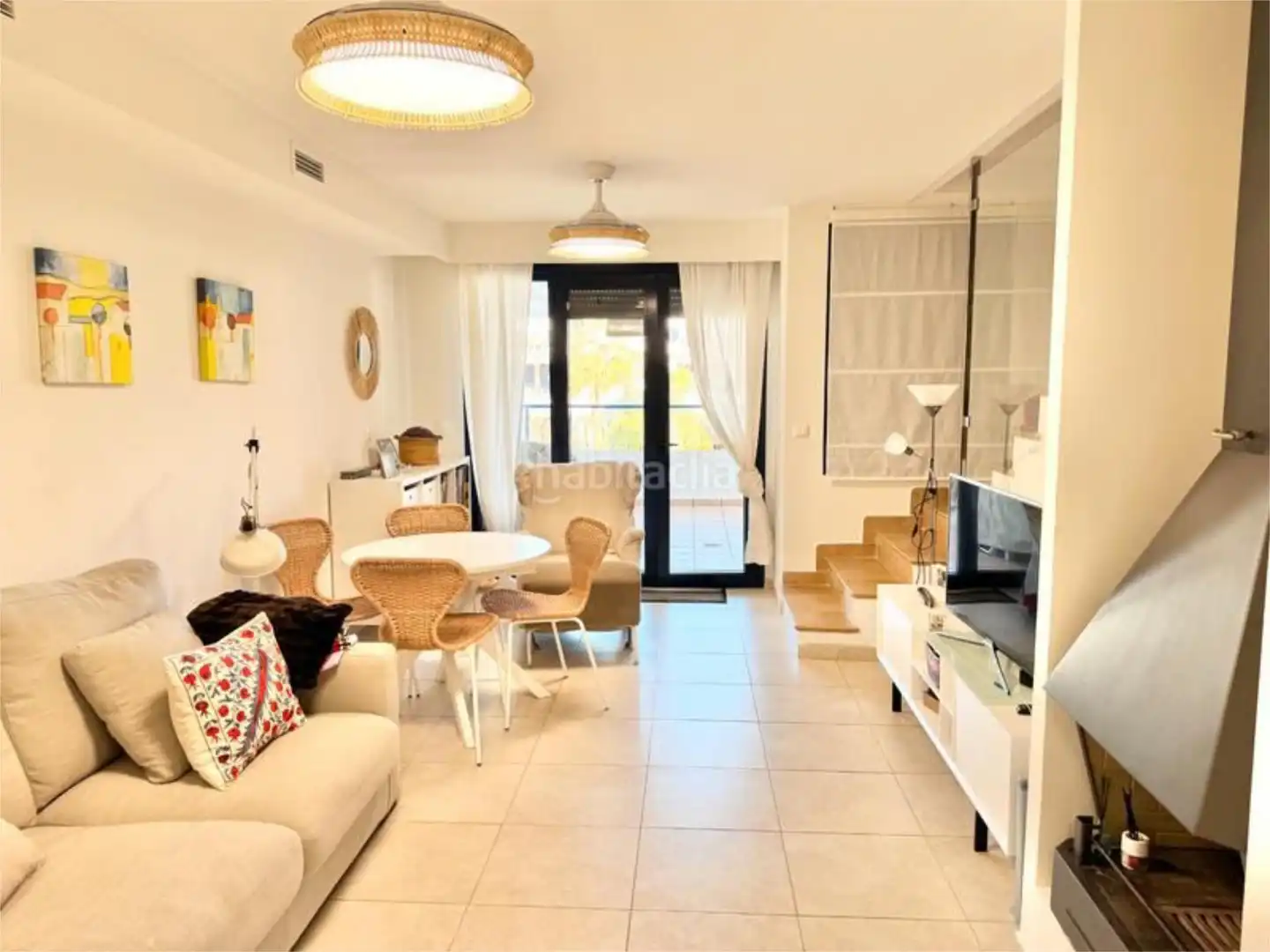 Detached homes for rent in Carrer Falcó, 4, Corinto - Almarda Living room of Detached homes for rent in Sagunto / Sagunt with Air Conditioner, Heating and Private garden