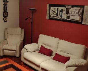 Sala d'estar de Pis de lloguer en Beasain amb Calefacció, Jardí privat i Parquet