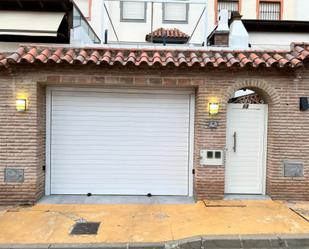 Exterior view of Single-family semi-detached for sale in Marbella  with Air Conditioner and Terrace