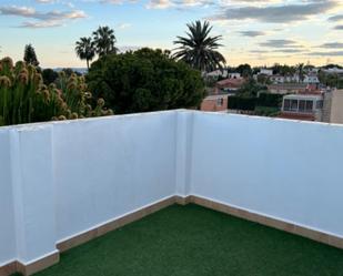Terrace of Flat to rent in El Campello  with Air Conditioner, Heating and Private garden