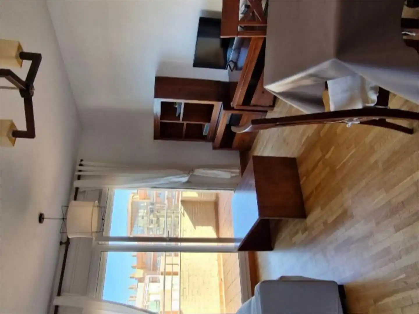 Flat for rent in Avenida de la Aduana, 76, El Puerto - Romanilla Living room of Flat for rent in Roquetas de Mar with Air Conditioner, Heating and Private garden
