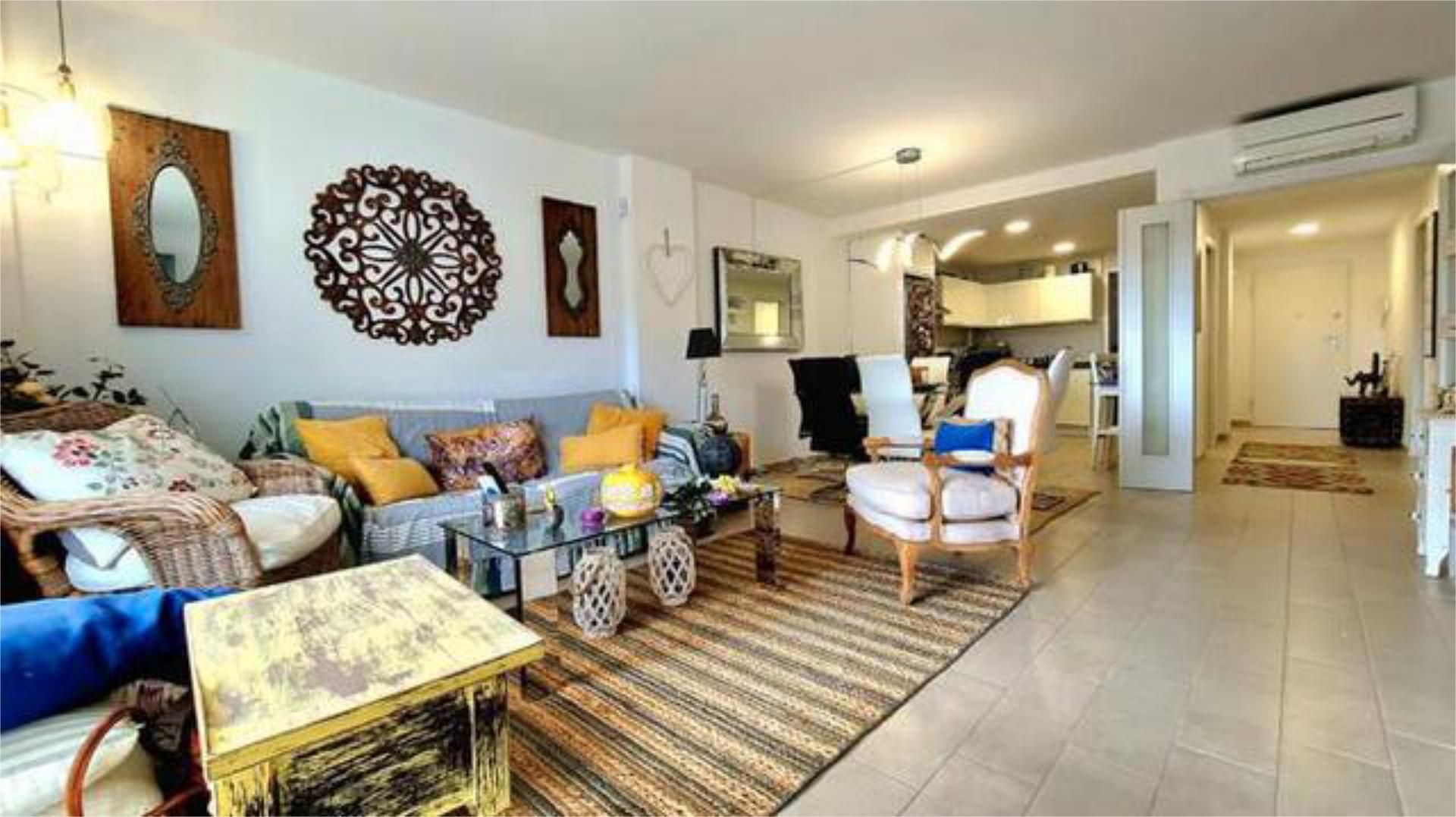 Living room of Flat for sale in Capdepera  with Heating, Terrace and Swimming Pool