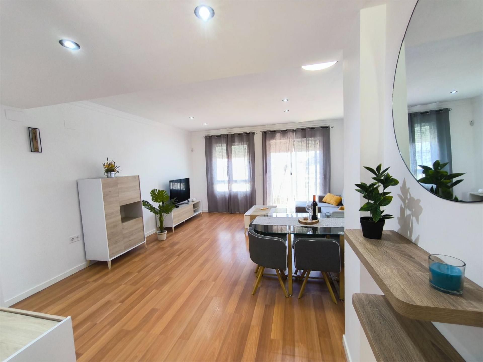 Sala d'estar de Pis en venda en Gandia amb Aire condicionat, Parquet i Traster