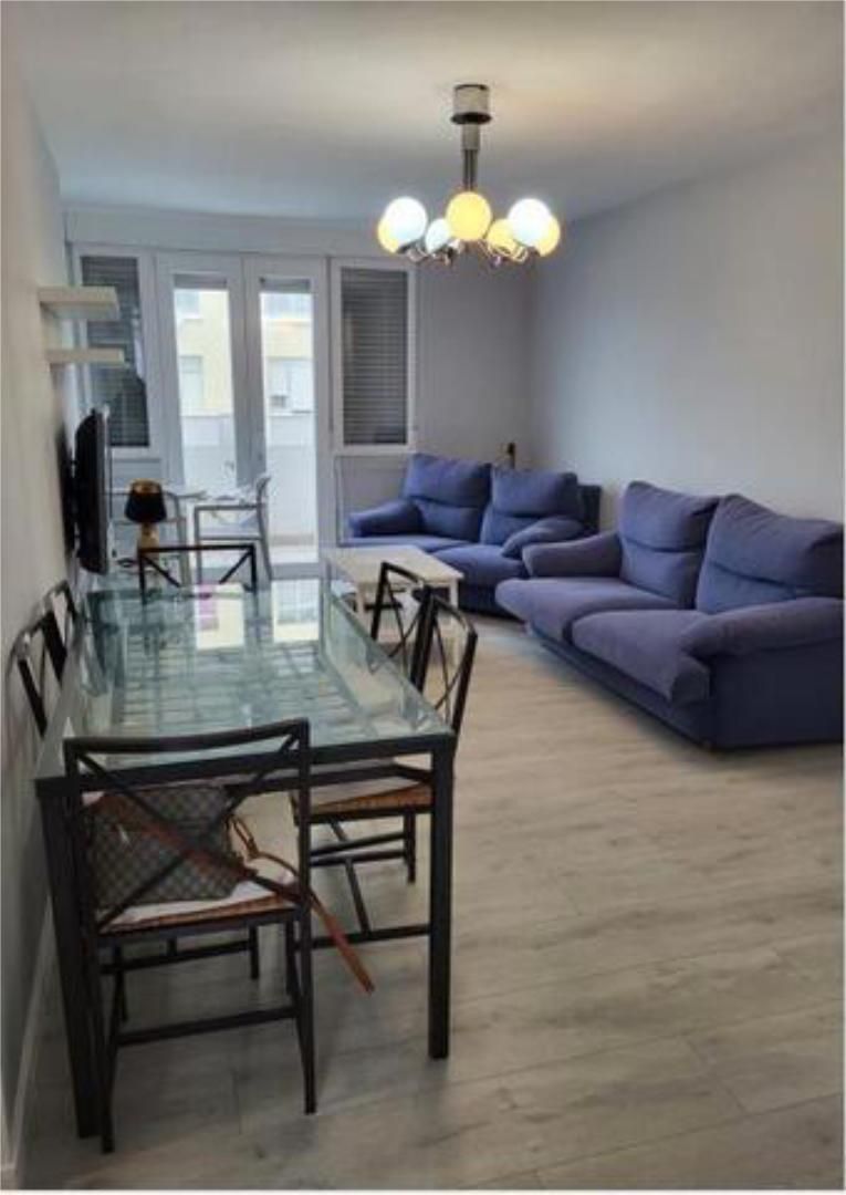 Sala d'estar de Pis de lloguer en Ferrol amb Jardí privat, Terrassa i Moblat