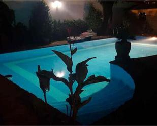Swimming pool of Single-family semi-detached for sale in Manzanares  with Heating, Private garden and Terrace