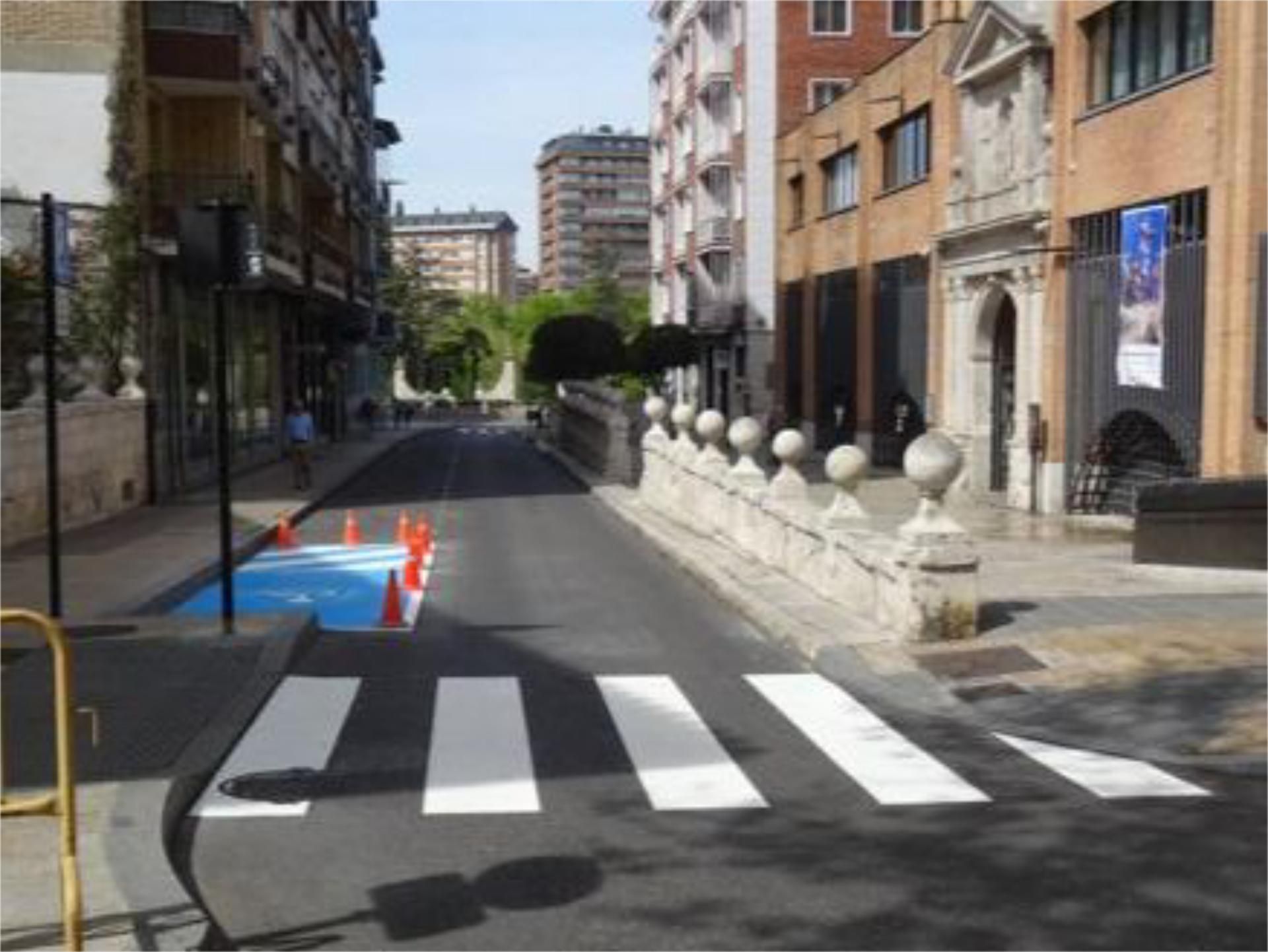 Vista exterior de Garatge de lloguer en Valladolid Capital