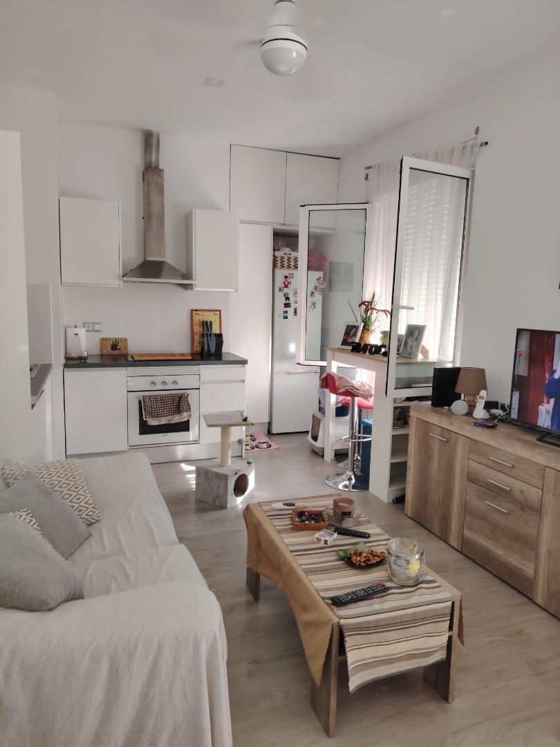 Kitchen of Flat to rent in Alicante / Alacant  with Private garden, Parquet flooring and Furnished