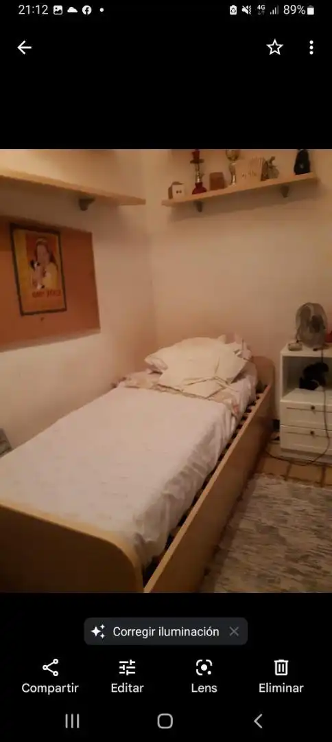 Habitación de Piso para compartir en Barcelona con Calefacción, Amueblado y Lavadora