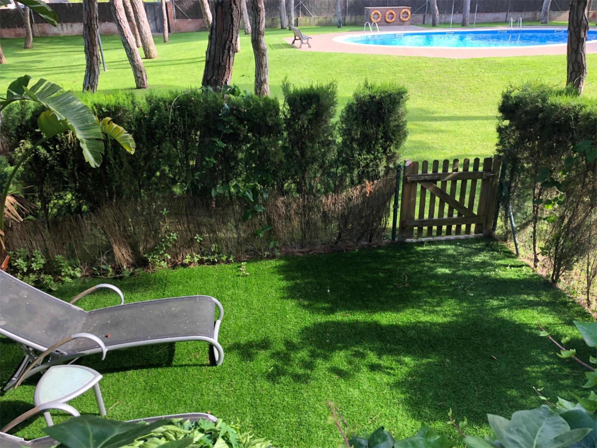 Garden of Flat for sale in Gavà  with Air Conditioner, Terrace and Swimming Pool