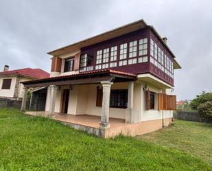 Exterior view of Flat for sale in Cabana de Bergantiños  with Private garden