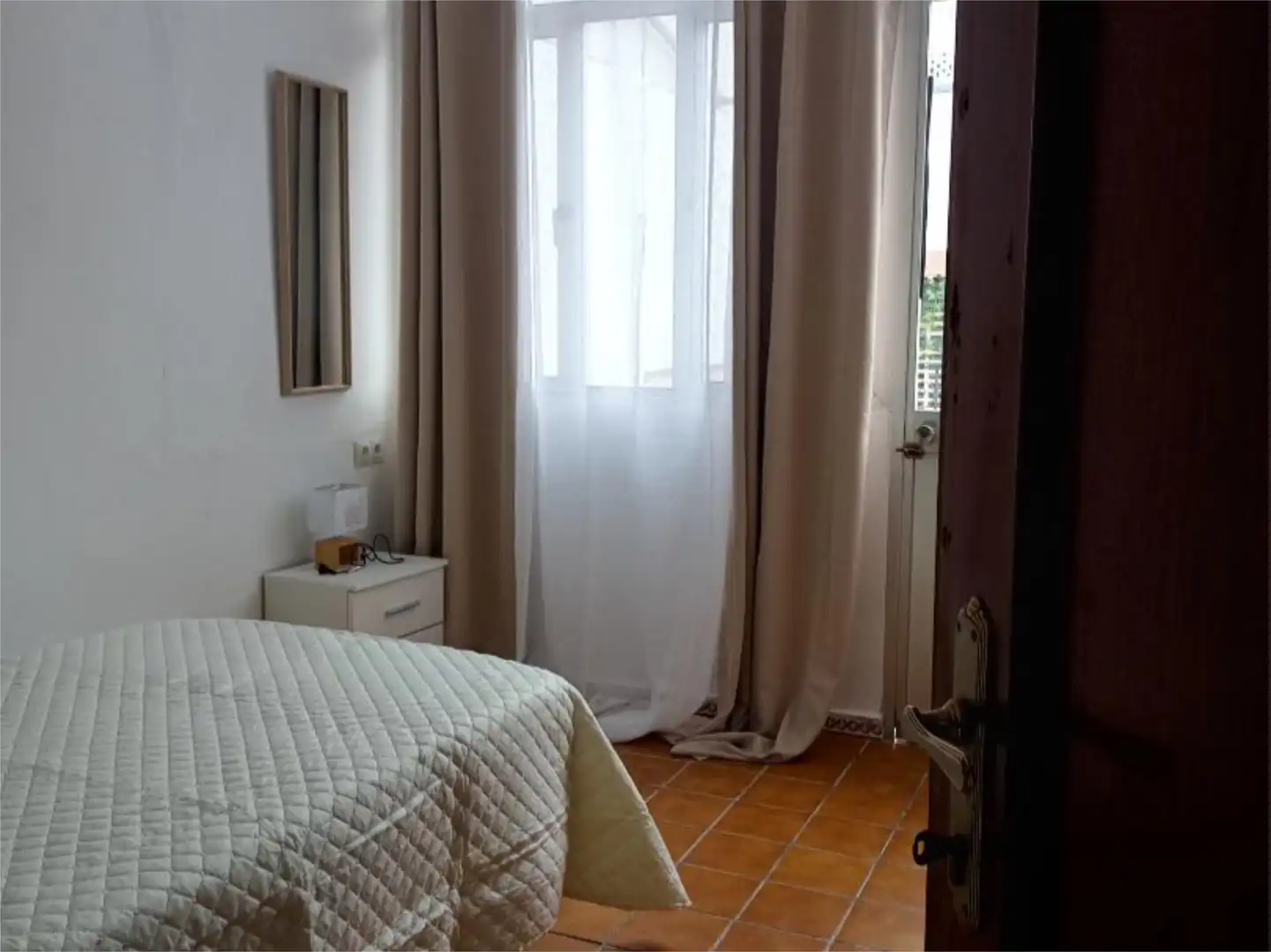 Room in Calle Pedro de Cieza, 7, San Pablo Bedroom of Flat for share in Sevilla with Air Conditioner, Heating and Terrace