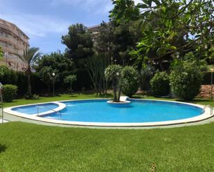 Swimming pool of Flat to rent in Villajoyosa / La Vila Joiosa  with Air Conditioner, Private garden and Terrace