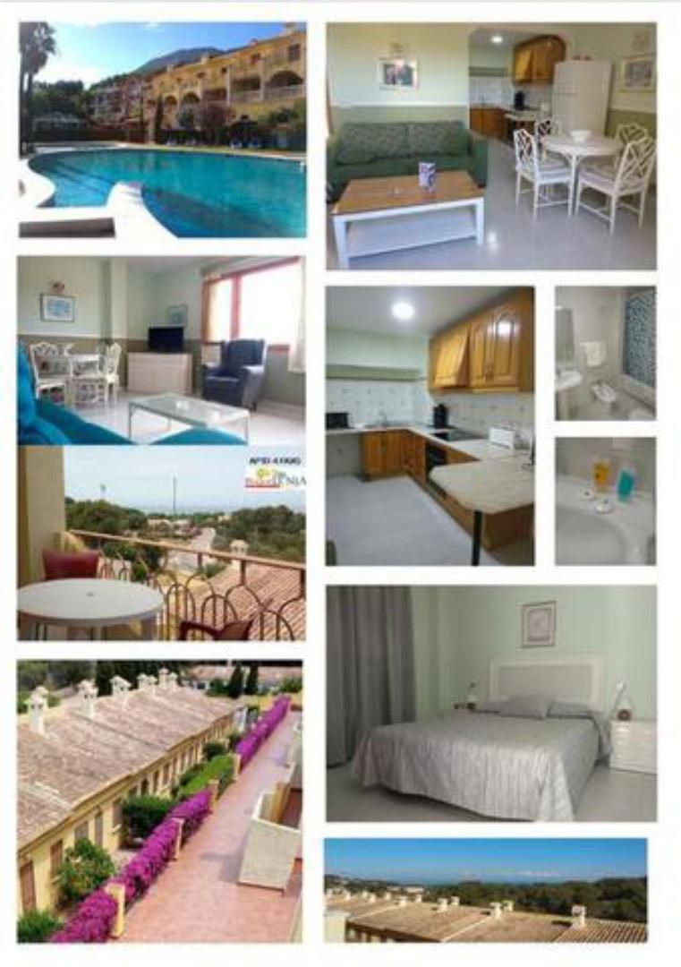 Vista exterior de Apartament en venda en Dénia amb Jardí privat, Terrassa i Piscina