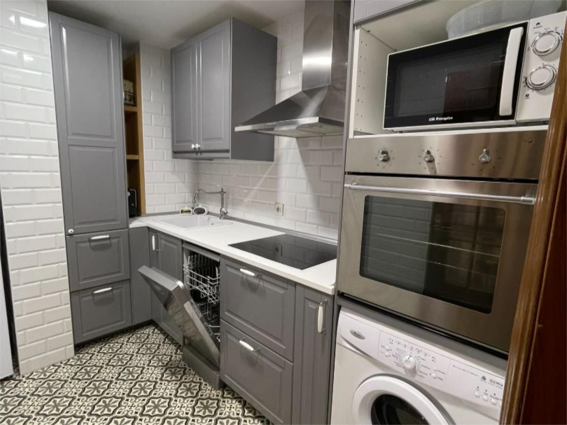 Kitchen of Flat for sale in León Capital   with Heating, Parquet flooring and Terrace