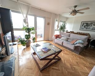 Living room of Duplex for sale in  Zaragoza Capital  with Air Conditioner, Terrace and Balcony