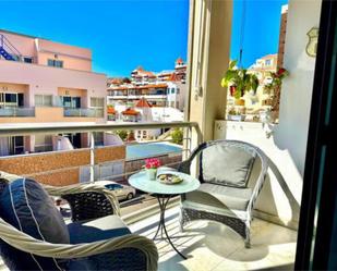 Terrace of Apartment to rent in Adeje  with Private garden, Terrace and Furnished