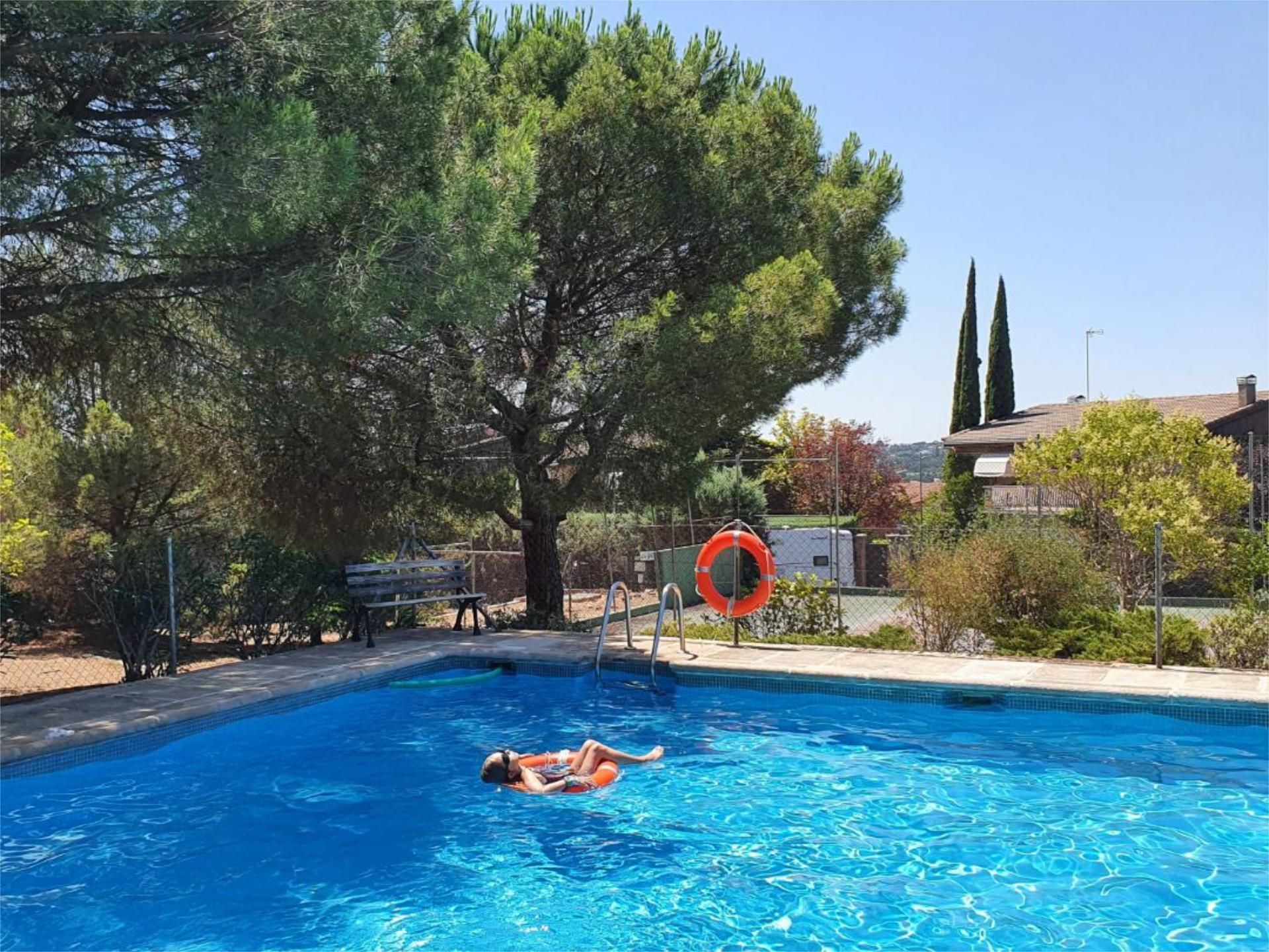 Swimming pool of Single-family semi-detached for sale in Galapagar  with Terrace and Swimming Pool
