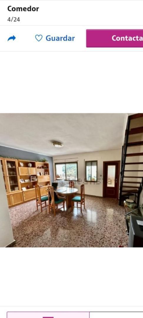 Dining room of Duplex for sale in Buñol  with Terrace, Furnished and Oven