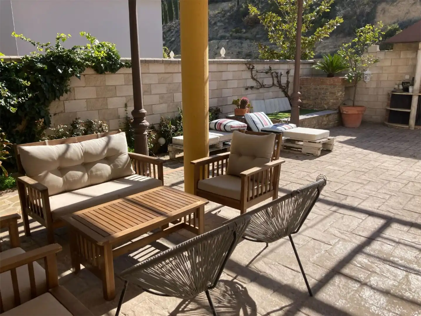 Flat for sale in Calle Reina Sofia, 11, Los Villares Terrace of Flat for sale in Los Villares with Air Conditioner, Heating and Private garden