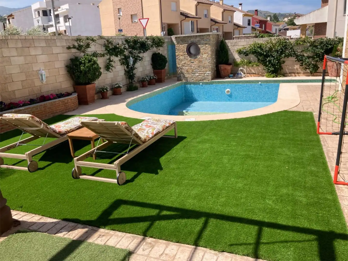 Flat for sale in Calle Reina Sofia, 11, Los Villares Swimming pool of Flat for sale in Los Villares with Air Conditioner, Heating and Private garden