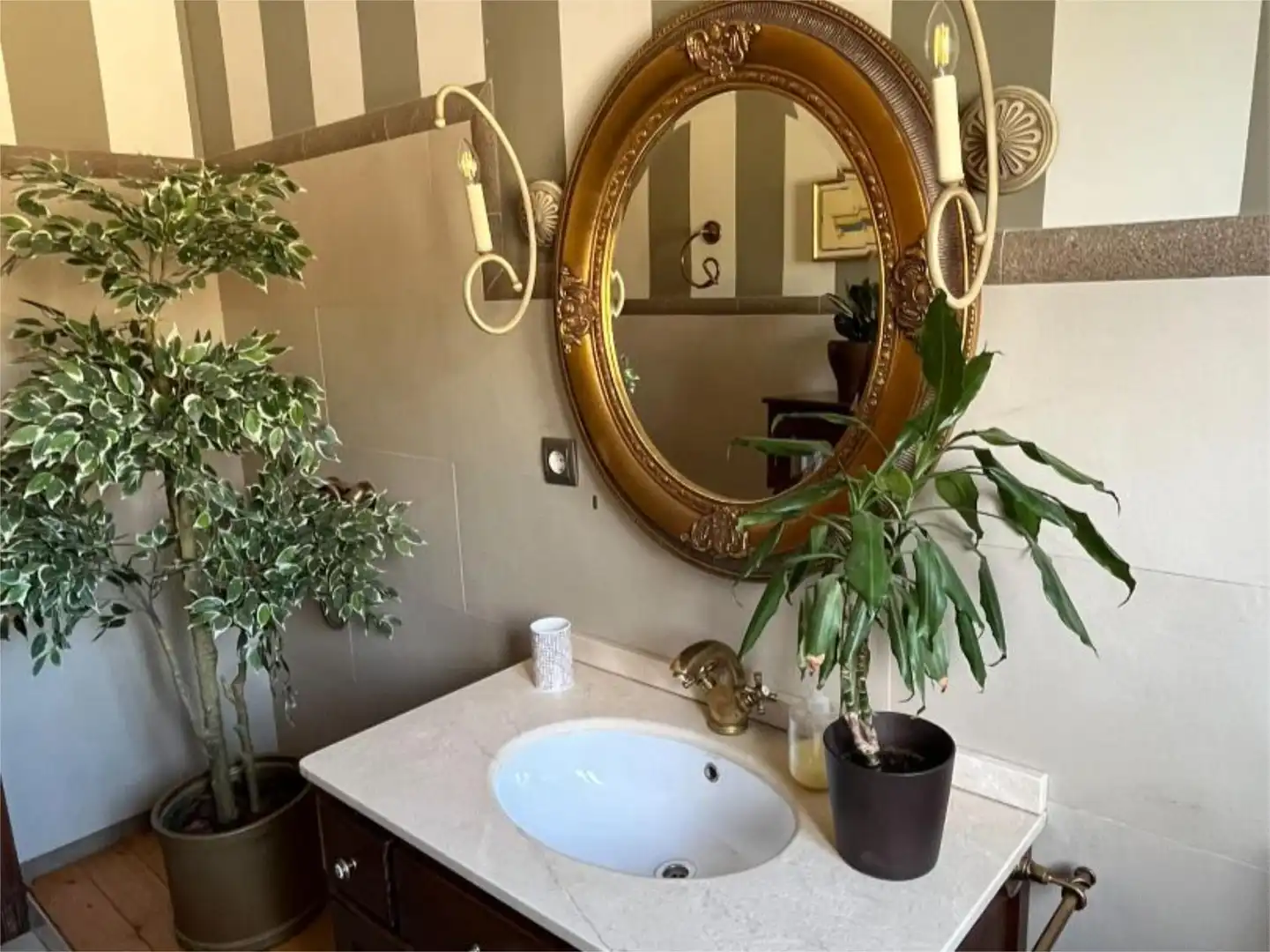 Flat for sale in Calle Reina Sofia, 11, Los Villares Bathroom of Flat for sale in Los Villares with Air Conditioner, Heating and Private garden