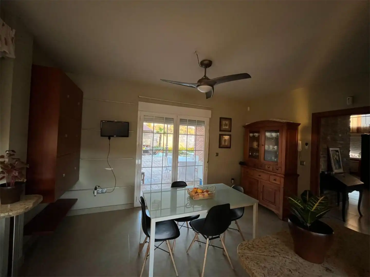 Flat for sale in Calle Reina Sofia, 11, Los Villares Dining room of Flat for sale in Los Villares with Air Conditioner, Heating and Private garden