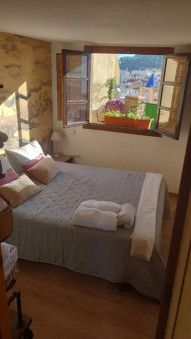 Flat for rent in Avenida de la Rosaleda, 3, La Goleta - San Felipe Neri Bedroom of Flat for rent in Málaga Capital with Air Conditioner and Terrace